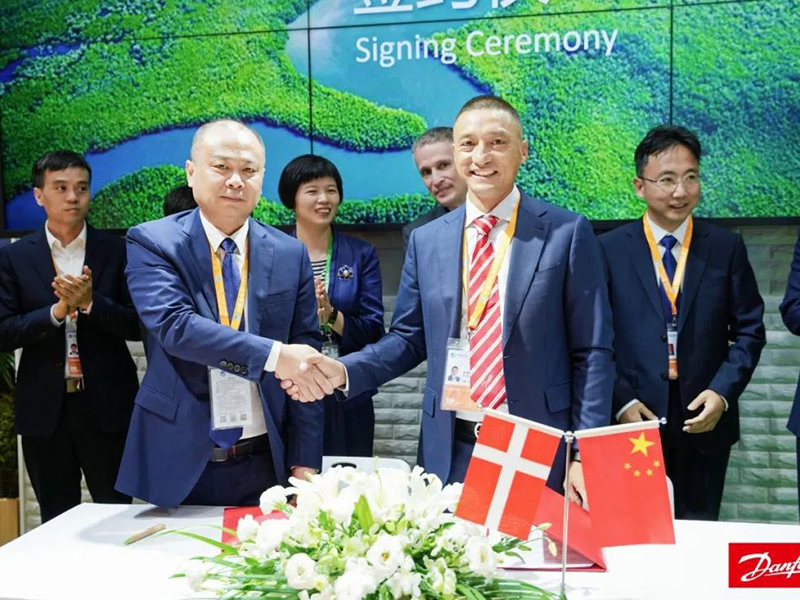 戰略合作丨丹佛斯傳動與嘉興水務集團合作簽約儀式圓滿舉行！